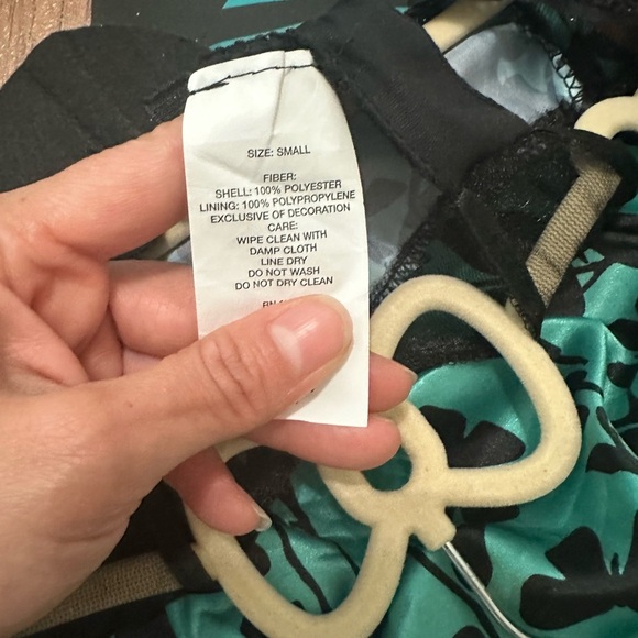 Butterfly Fairy Kids Costume - Teal and Black - Picture 5 of 11